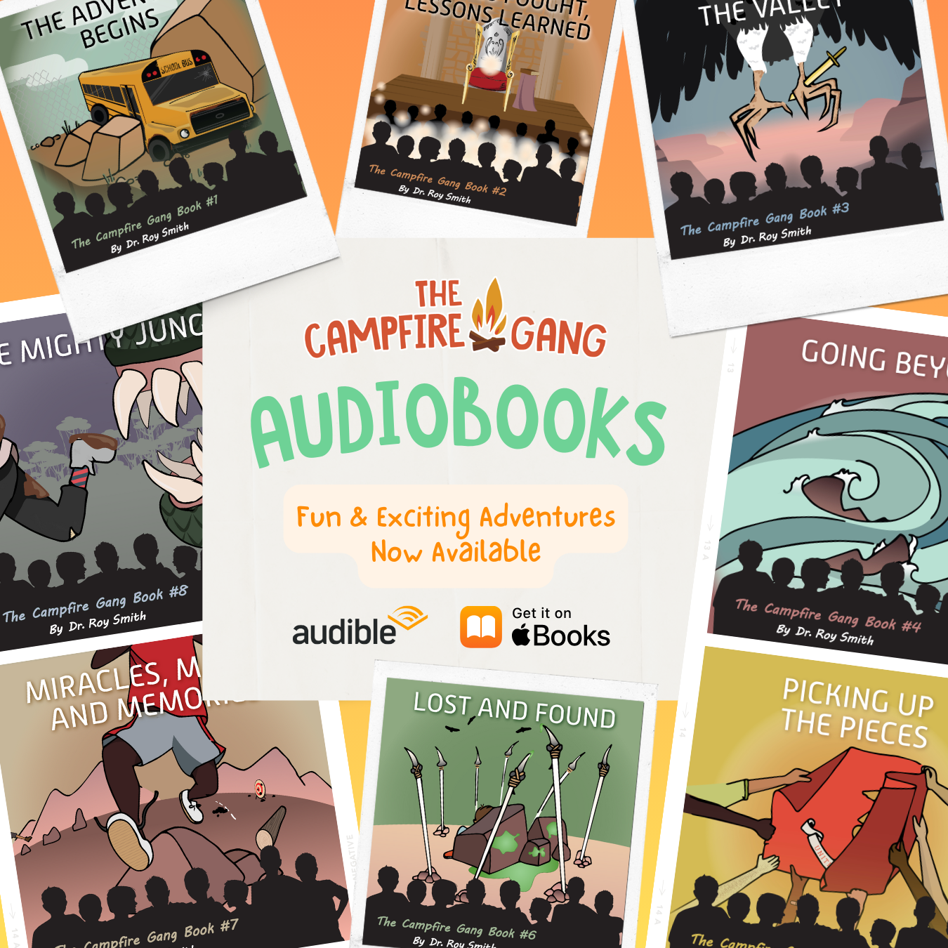 The Campfire Gang Series is now on Audible!